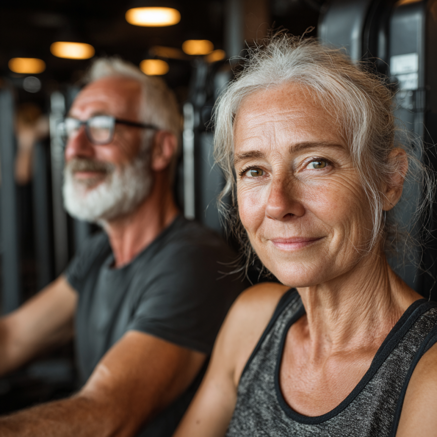 Консультація з тренером для літніх людей